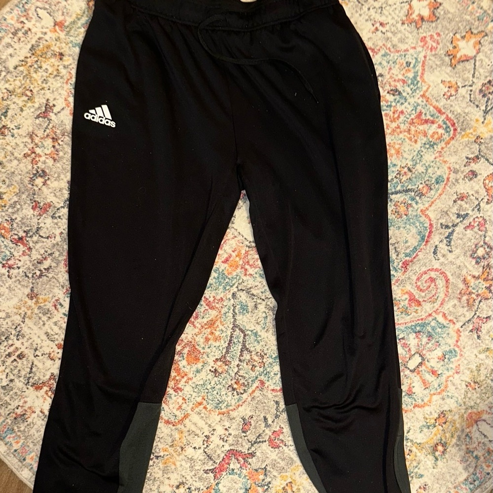 Adidas Black Jogger Pants